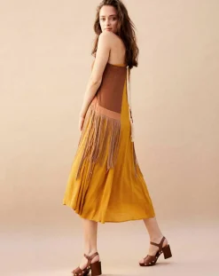 Robe Rivage ocre-Wild Clearance