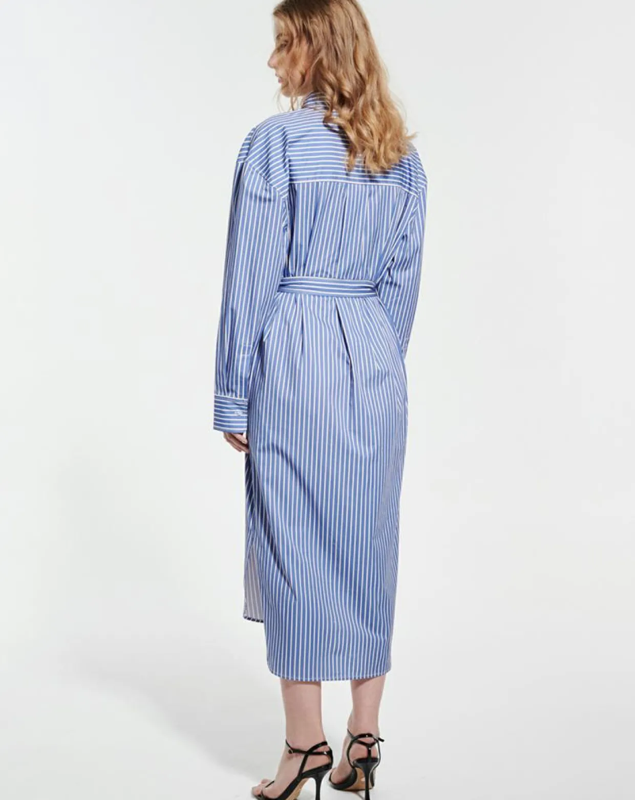 Robe Riverside rayures-Zapa Discount