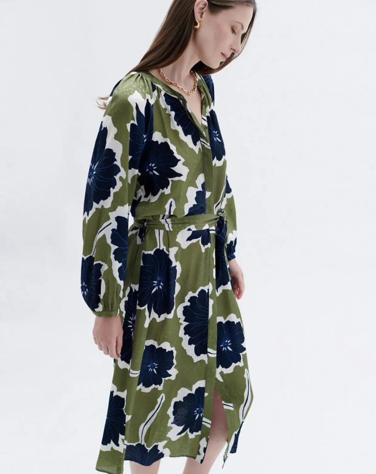 Robe Rmolly à fleurs fougère-Caroll Clearance