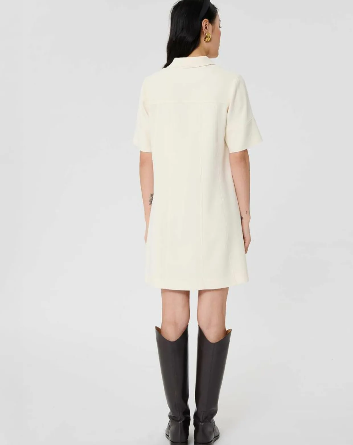 Femme Tara Jarmon Robes^Robe Robby écrue