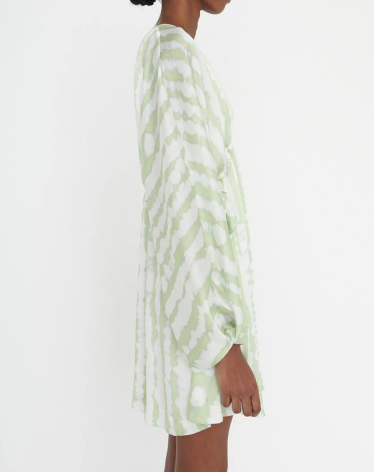 Femme Zapa Robes^Robe Rokhya imprimée vert päle