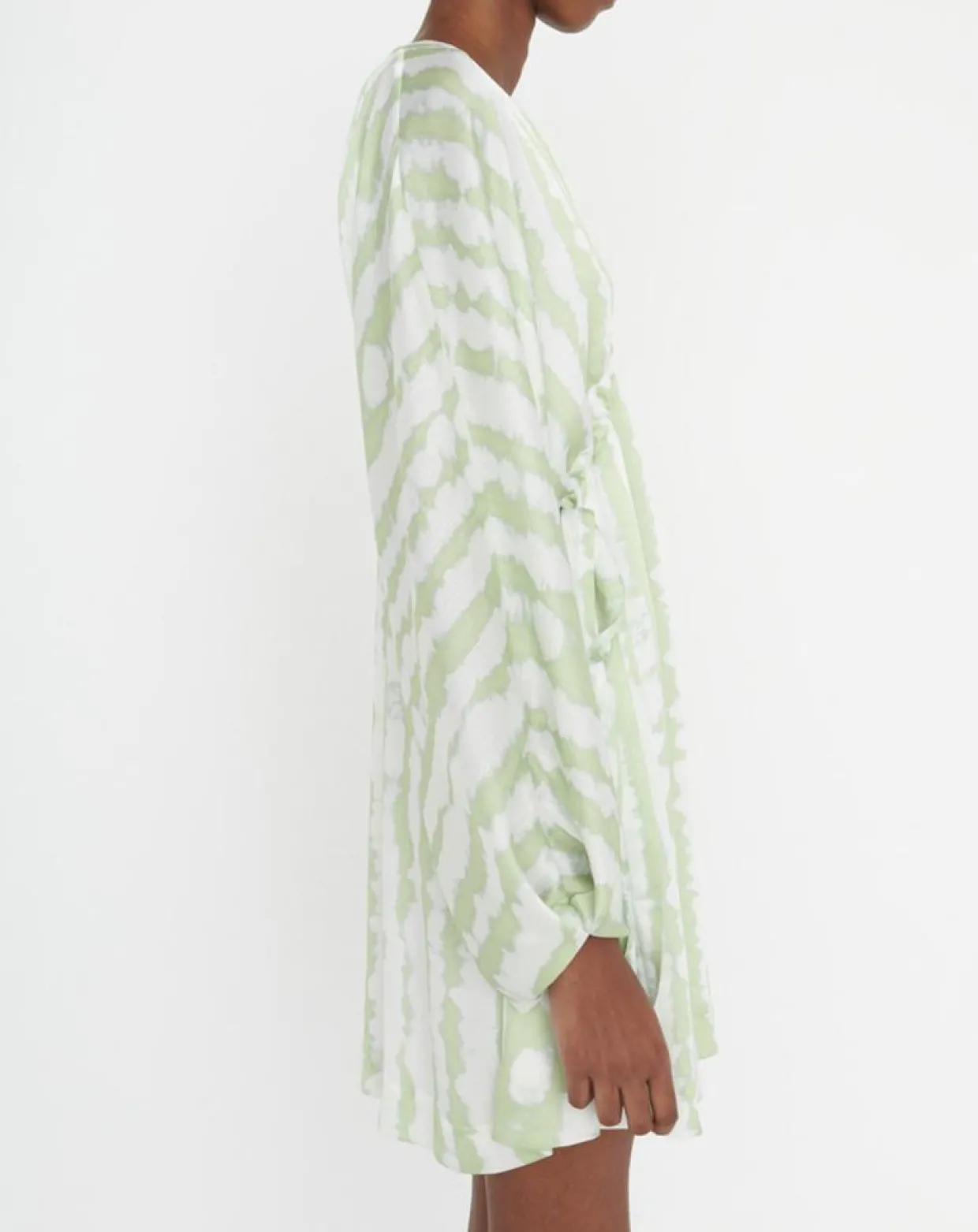 Femme Zapa Robes^Robe Rokhya imprimée vert päle