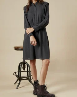 Femme Hartford Robes^Robe Rooka gris foncé