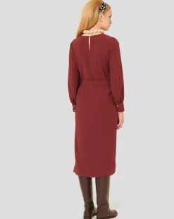 Robe Rossini bordeaux-Tara Jarmon Online