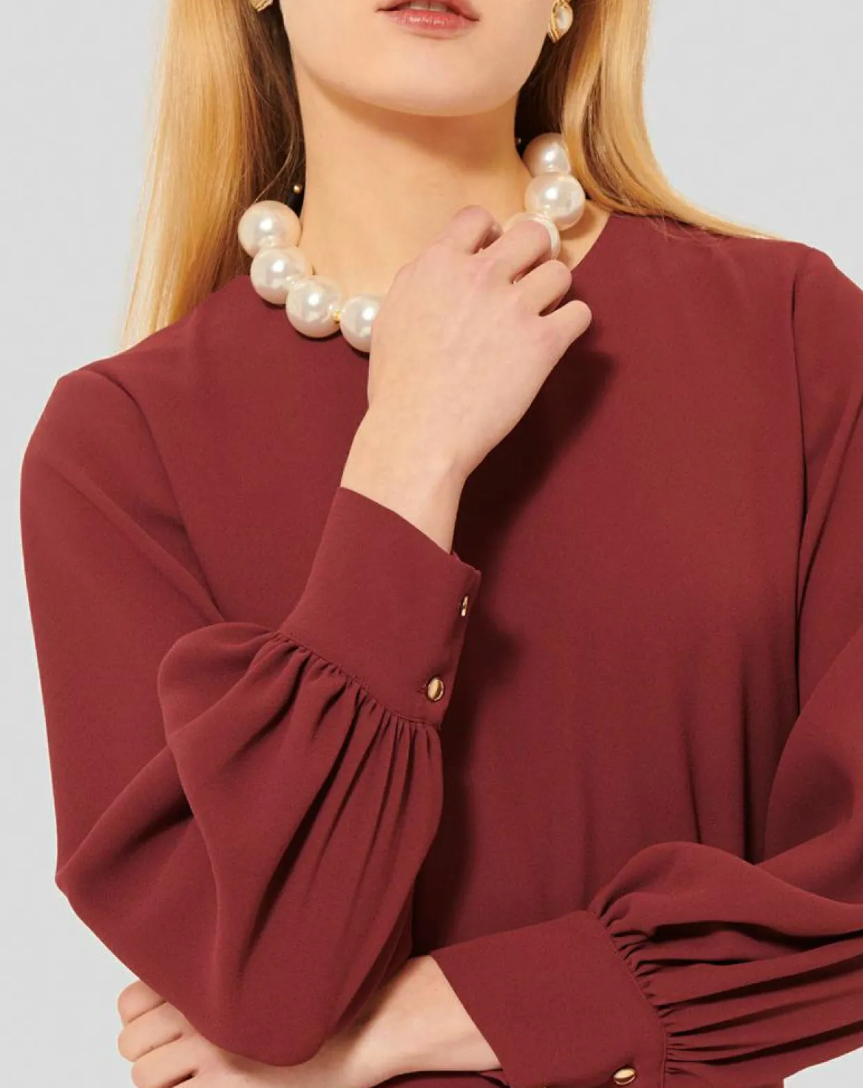Robe Rossini bordeaux-Tara Jarmon Online