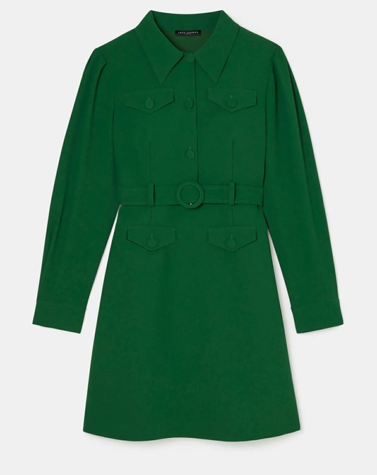 Femme Tara Jarmon Robes^Robe Roya verte