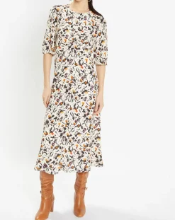 Robe Ruben imprimée multicolore-Zapa Hot