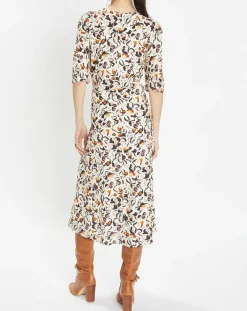 Robe Ruben imprimée multicolore-Zapa Hot