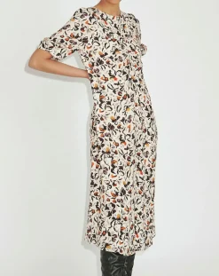 Robe Ruben imprimée multicolore-Zapa Hot