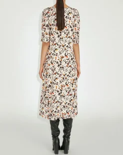 Robe Ruben imprimée multicolore-Zapa Hot