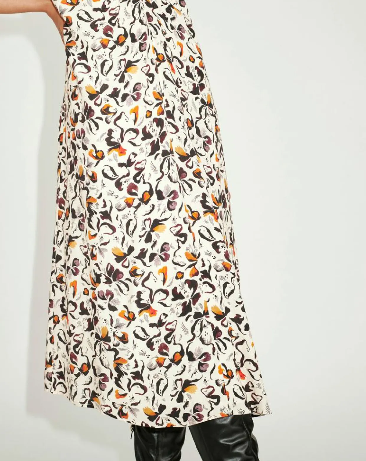 Robe Ruben imprimée multicolore-Zapa Hot