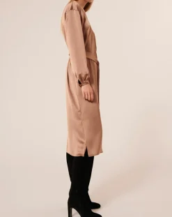 Femme Tara Jarmon Robes^Robe Ruby beige