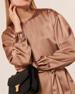 Femme Tara Jarmon Robes^Robe Ruby beige