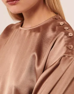 Femme Tara Jarmon Robes^Robe Ruby beige