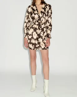 Robe Rufina chocolat-Zapa Online