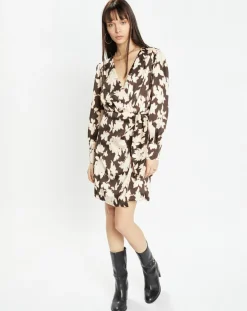 Robe Rufina chocolat-Zapa Online