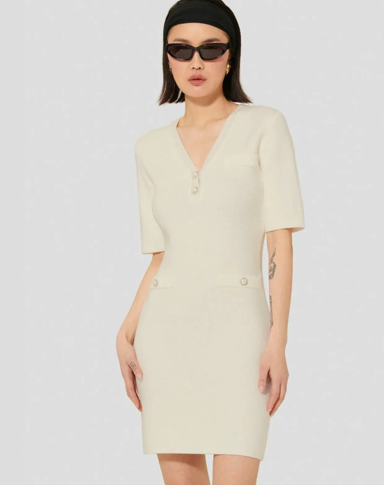 Robe Ruthie écrue-Tara Jarmon Hot