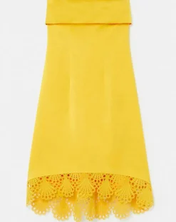 Femme Tara Jarmon Robes^Robe satinée jaune