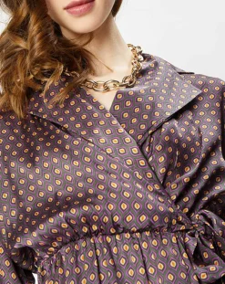 Femme La Petite Etoile Robes^Robe Shend imprimée violette