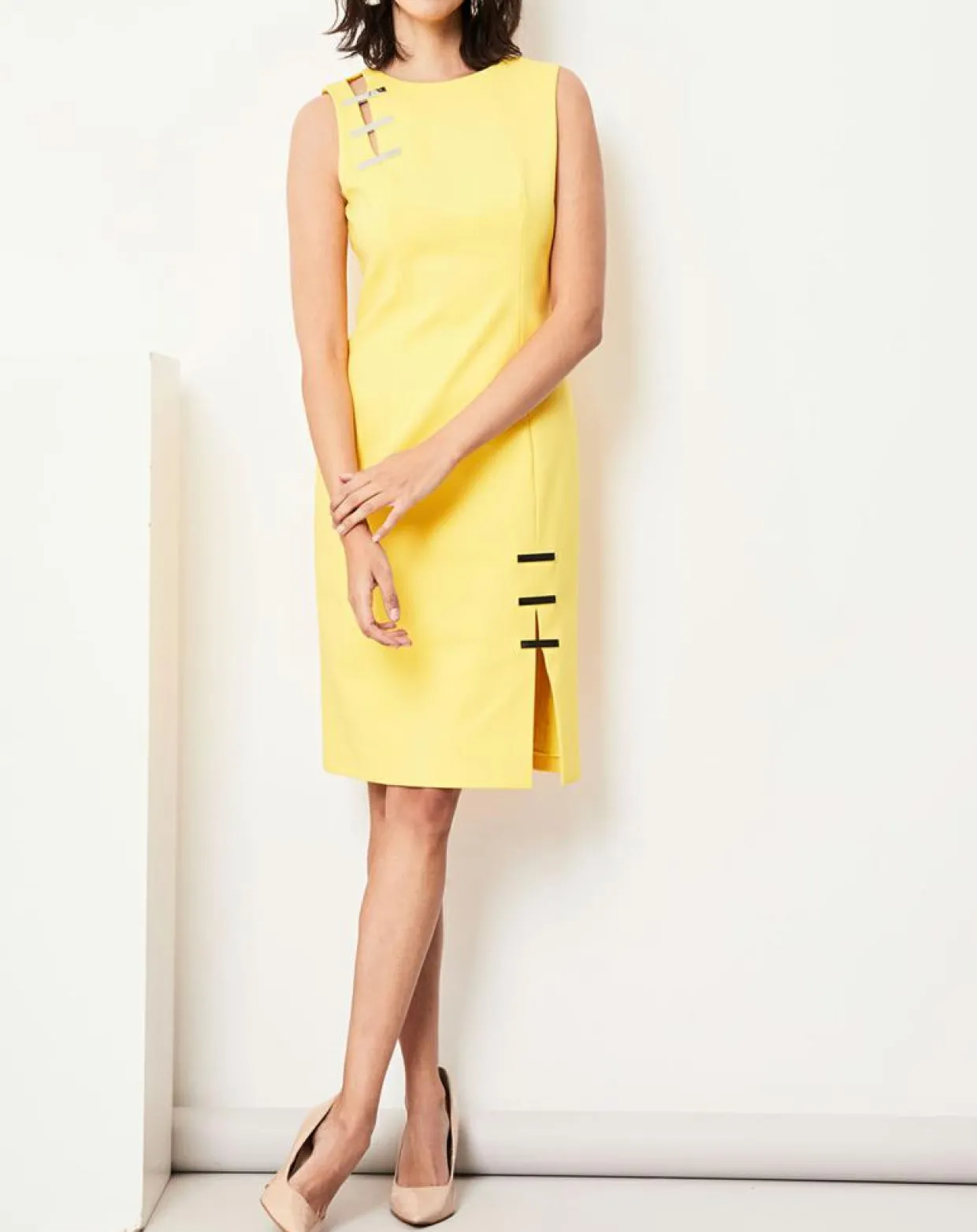 Femme Paule Ka Robes^Robe Shirel mimosa