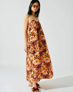 Femme Manoush Robes^Robe Sun marron
