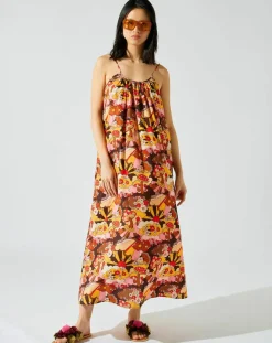 Femme Manoush Robes^Robe Sun marron