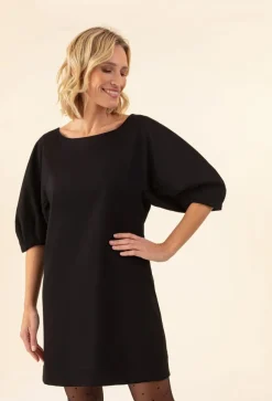 Femme Bleu Blanc Rouge Robes^Robe Sydonie noir