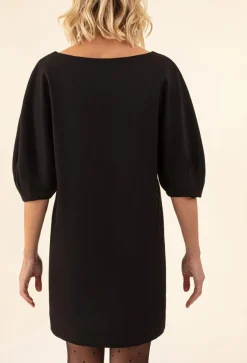 Femme Bleu Blanc Rouge Robes^Robe Sydonie noir