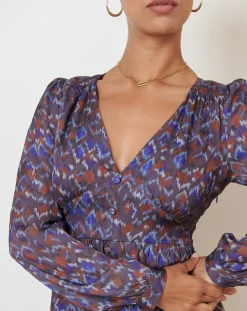 Femme Garance Paris Robes^Robe Tara bleue