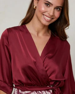 Femme Alice & Charlotte Robes^Robe Yasmine bordeaux
