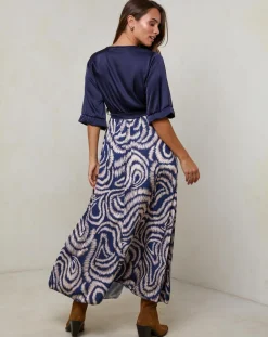 Femme Alice & Charlotte Robes^Robe Yasmine marine