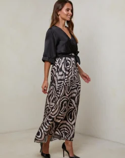 Femme Alice & Charlotte Robes^Robe Yasmine noire