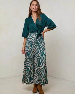 Femme Alice & Charlotte Robes^Robe Yasmine verte