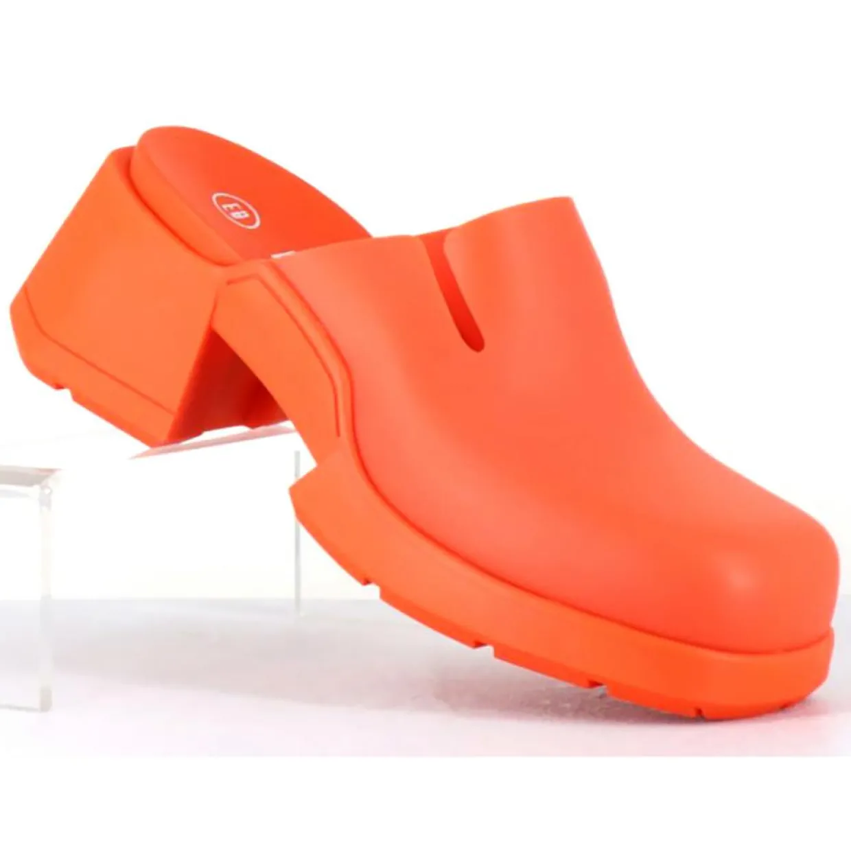 Sabots Blissa orange - Talon 6 cm-E8 By Miista