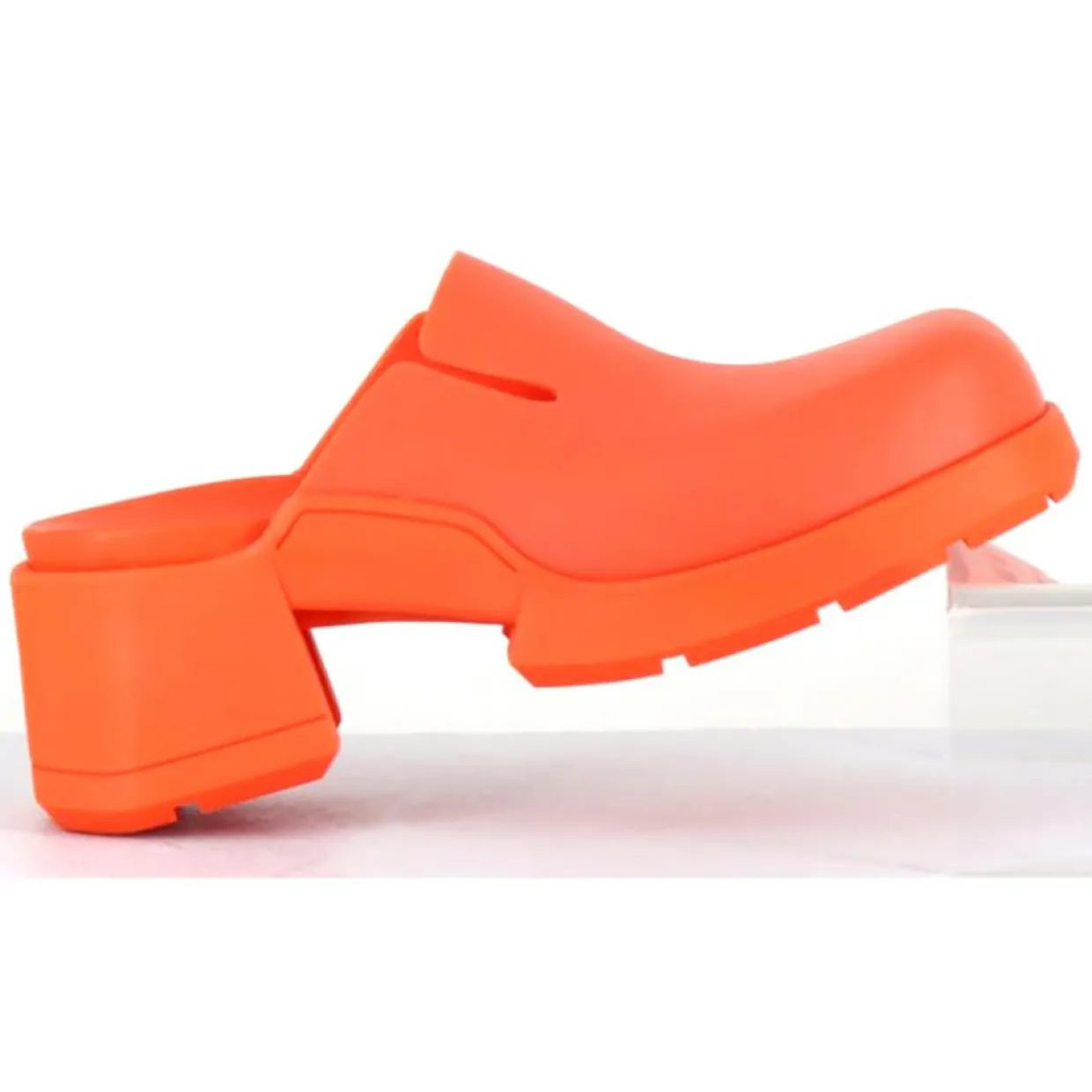 Sabots Blissa orange - Talon 6 cm-E8 By Miista