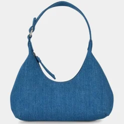 Femme By Far Sacs^Sac à main Baby Amber bleu jean - 22x25x5 cm