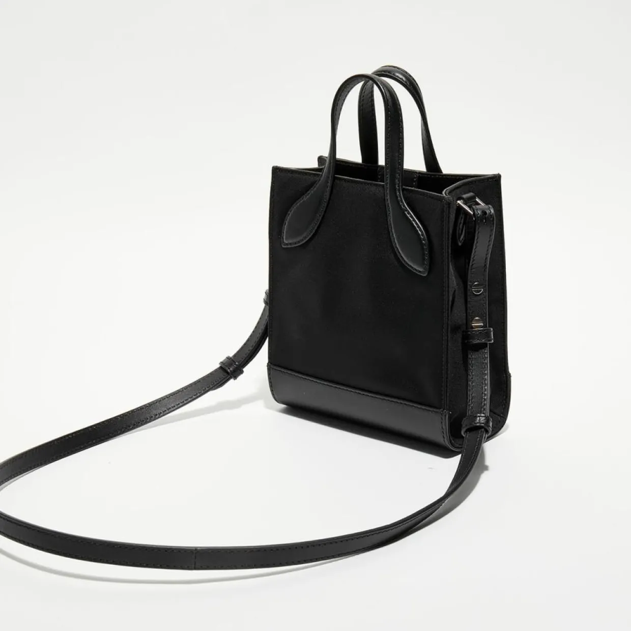 Femme Bally Sacs^Sac à main en Cuir avec logo noir - 22x18 cm