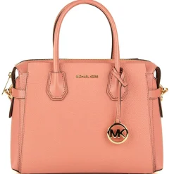 Sac à main en Cuir Mercer rose - 20x20x10 cm-Michael Kors Outlet