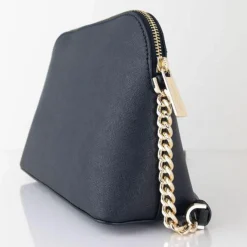 Sac bandoulière en Cuir medium Jet Set Travel noir - 20x17.8x6.35 cm-Michael Kors Best
