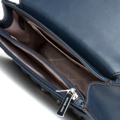 Femme Michael Kors Sacs^Sac bandoulière en Cuir Rose bleu marine - 23x18x5 cm