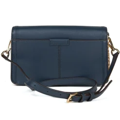Sac bandoulière en Cuir Sonia East West bleu marine - 25x16x5 cm-Michael Kors Sale