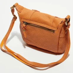 Femme Mila Louise Sacs^Sac besace en Cuir Bern E pêche - 16x22x6 cm