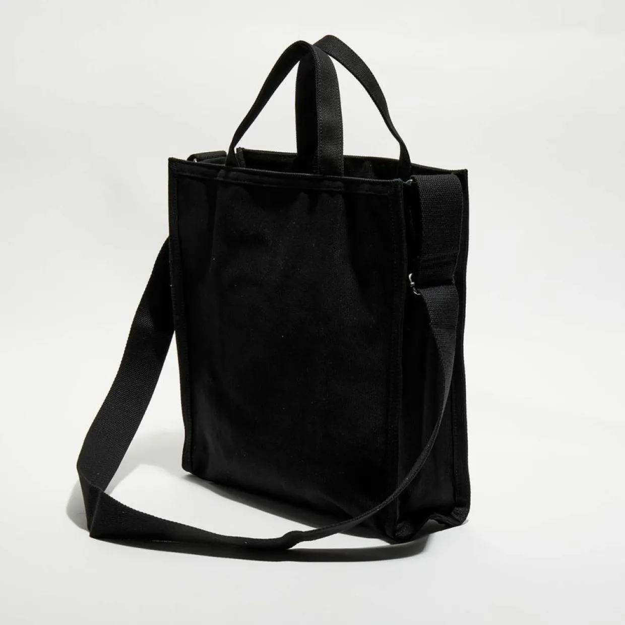 Femme A.P.C. Sacs^Sac cabas en toile Récupération noir - 40x36x11 cm