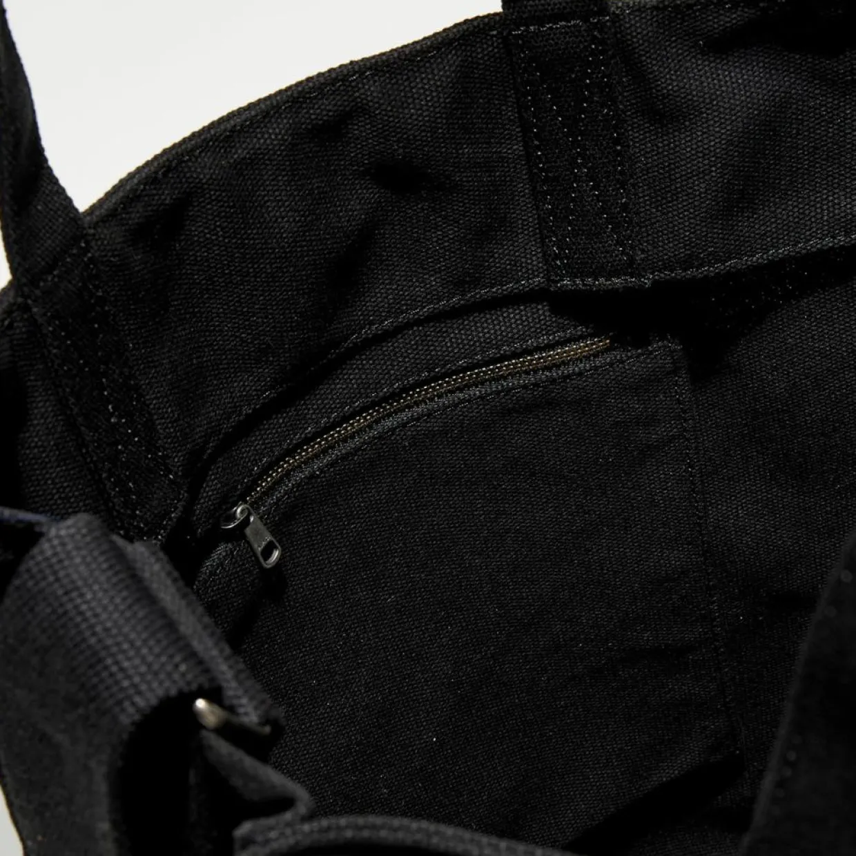 Femme A.P.C. Sacs^Sac cabas en toile Récupération noir - 40x36x11 cm