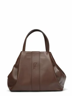 Femme Maison Faret Sacs^Sac en Cuir Pin Marron - 20,5x26,5x15,5 cm