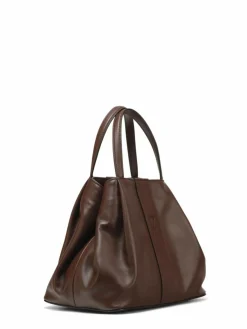 Femme Maison Faret Sacs^Sac en Cuir Pin Marron - 20,5x26,5x15,5 cm