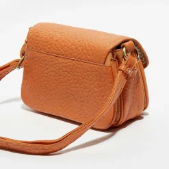 Femme Mila Louise Sacs^Sac en Cuir Robi pêche - 25x10x17 cm