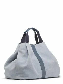 Femme Maison Faret Sacs^Sac en Toile Pinasse Jeans - 65x34x26 cm