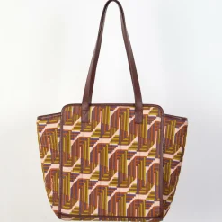 Sac en Velours Ilda Atome multicolore - 31x13.5x27 cm-Mapoesie Sale
