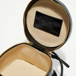 Femme Jacquemus Sacs^Sac mallette en Cuir Le Vanito noir - 11.5x15.5x15.5 cm